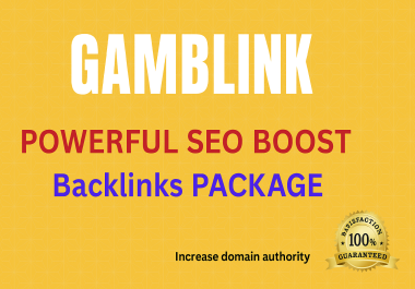 Guarantee SEO for Gambling Sites All in One Ultimate SEO Power Surge Package