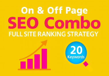 Rank Guarantee On & Off Page SEO Combo - Full Site Ranking Strategy