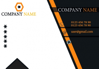 Excellent, modern and premium business card