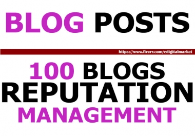 I will do search results brand reputation management and name reputation improvement