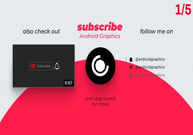 I Will Do Youtube Outro End Screen Animation