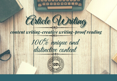 Hire me for unique and eloquent article writing