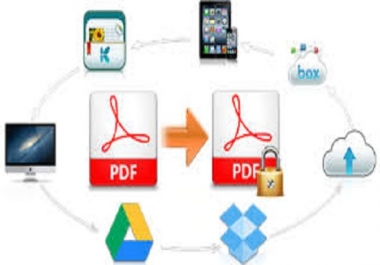 I will do a PDF submission to 10 documents sharing site