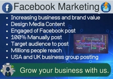 I will grow up your business by social media advertising