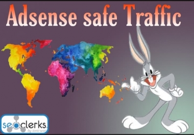 I will Drive 10,000 targeted Adsense Safe Real Web traffic,  daily visitors for One Month