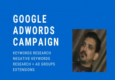 Create and Manage Google Ad words Campaign,  PPC Campaign