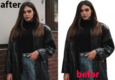 I could remove or edit the background of your photo