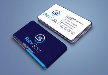 I will design unique double sided business card print ready files within 24hr