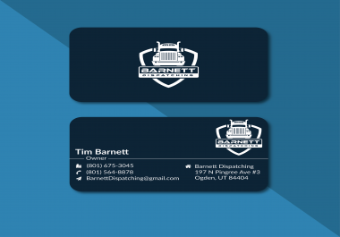 I will do minimal professional business card design