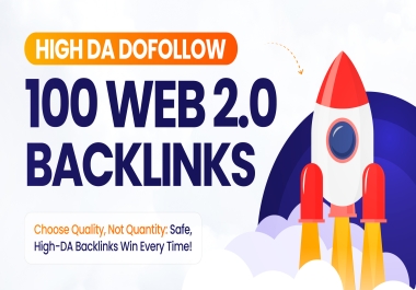 Build 100 Web 2.0 Backlinks With High DA