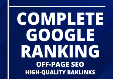 Rank Your Website Google 1st Page With POWERFUL Manual Off Page SEO Services High Quality Backlinks