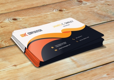 I will do professional,  minimalist,  stylish Business card for you at