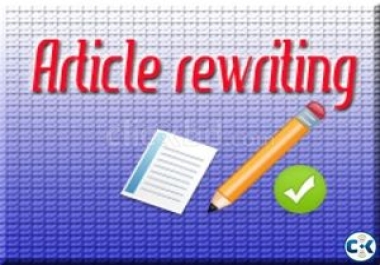 I will write high-quality articles for your blog or website