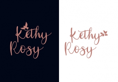 I will do eye catching signature logo