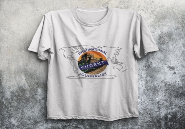 I will do amazing typography t shirt design