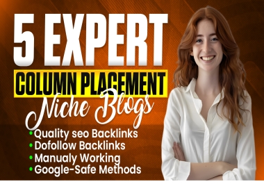 Black Friday Special Offer 5 Permanent SEO Backlinks Niche-Relevant Blog Article Placement Service