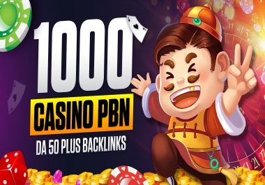 Boost Your Casino Gambling Site with 1000 High-Quality PBN Homepage Dofollow Backlinks