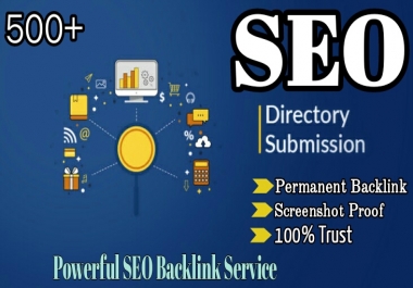 I will do 500 directory submission backlink