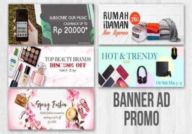 I will design perfect web banner,  facebook covers in 24 hours