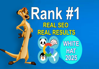 Create Manual 55 DA50+ High Authority Backlinks-White Hat