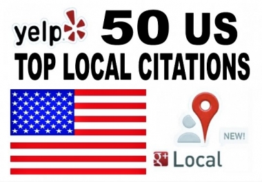 Publish 50 local citations with any tageted country
