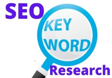I will do SEO keyword Research and top competitor analysis that actually rank your website