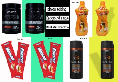 I will do 5 photos background removal