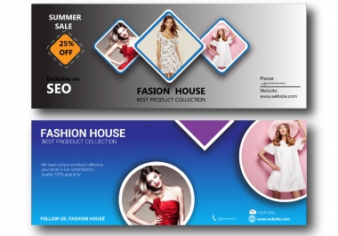 I will do professional Facebook cover photo and banner design