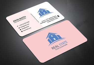 I Will do Professional Creative Minimalist Business Card Design