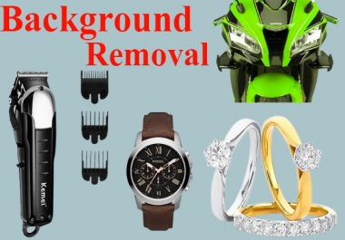 I will remove background from 5 Photos