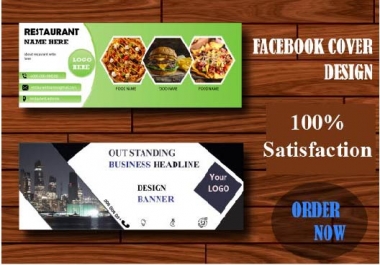 I will do Facebook Cover Design, and Banner design