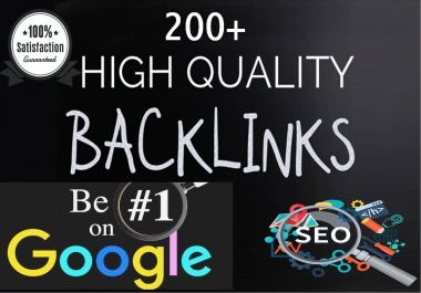 I will create 200 high authority backlinks rank you first on google