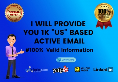 I will provide you hundred percent verified 1K 