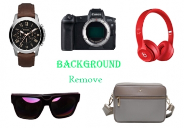 I will remove or change background from 6 photos