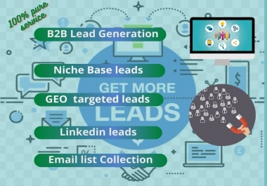 I will do provide targeted 2k B2B lead generation