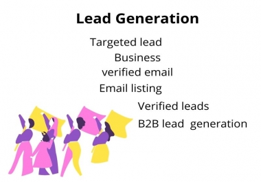 I will provide valid leads from different sources
