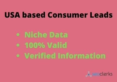 Niche based consumer lead generation expert
