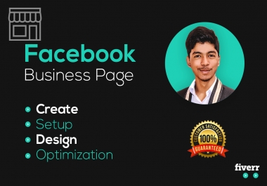 I will Create and optimize facebook page