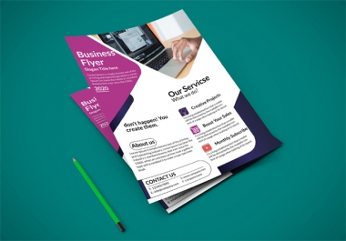 I will do a Professional Flyer,  Leaflet,  Brochure ro Poster design