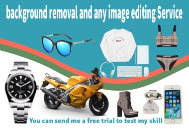 background removal and any image editing