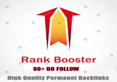 Ranking Booster SEO Service - High Quality 80+ DOFOLLOW BACKLINKS & LINDEXED Submission