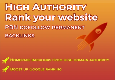 Rank your website with 150 PBN backlinks with DR 50 and low SS