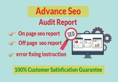 I will audit website and technical SEO audit report with strategy
