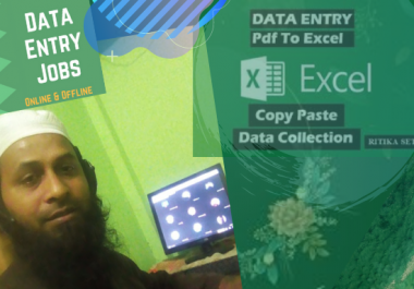 I will do data entry and web research nicely