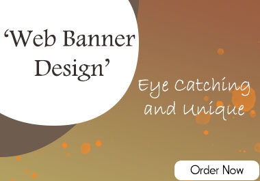 I will do professional 3D web banner design.
