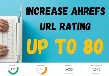 increase your website ahrefs URL rating up to 70