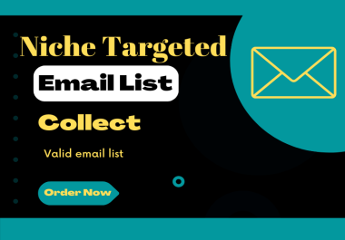 I will do 100 Percent Verified Bulk Email List Collect
