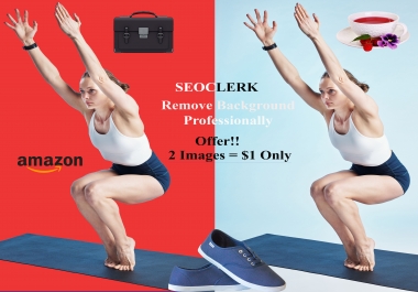 I will remove background from 2 images