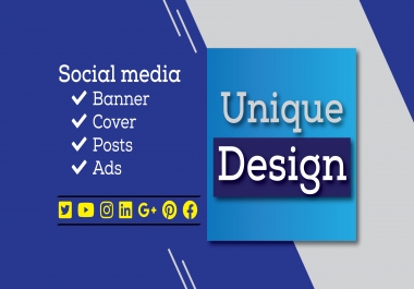 I will Create and Design any Social Media Post and Cover
