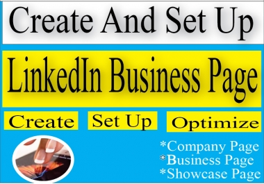 I Will Create Your Company Modern LinkedIn Business Page
